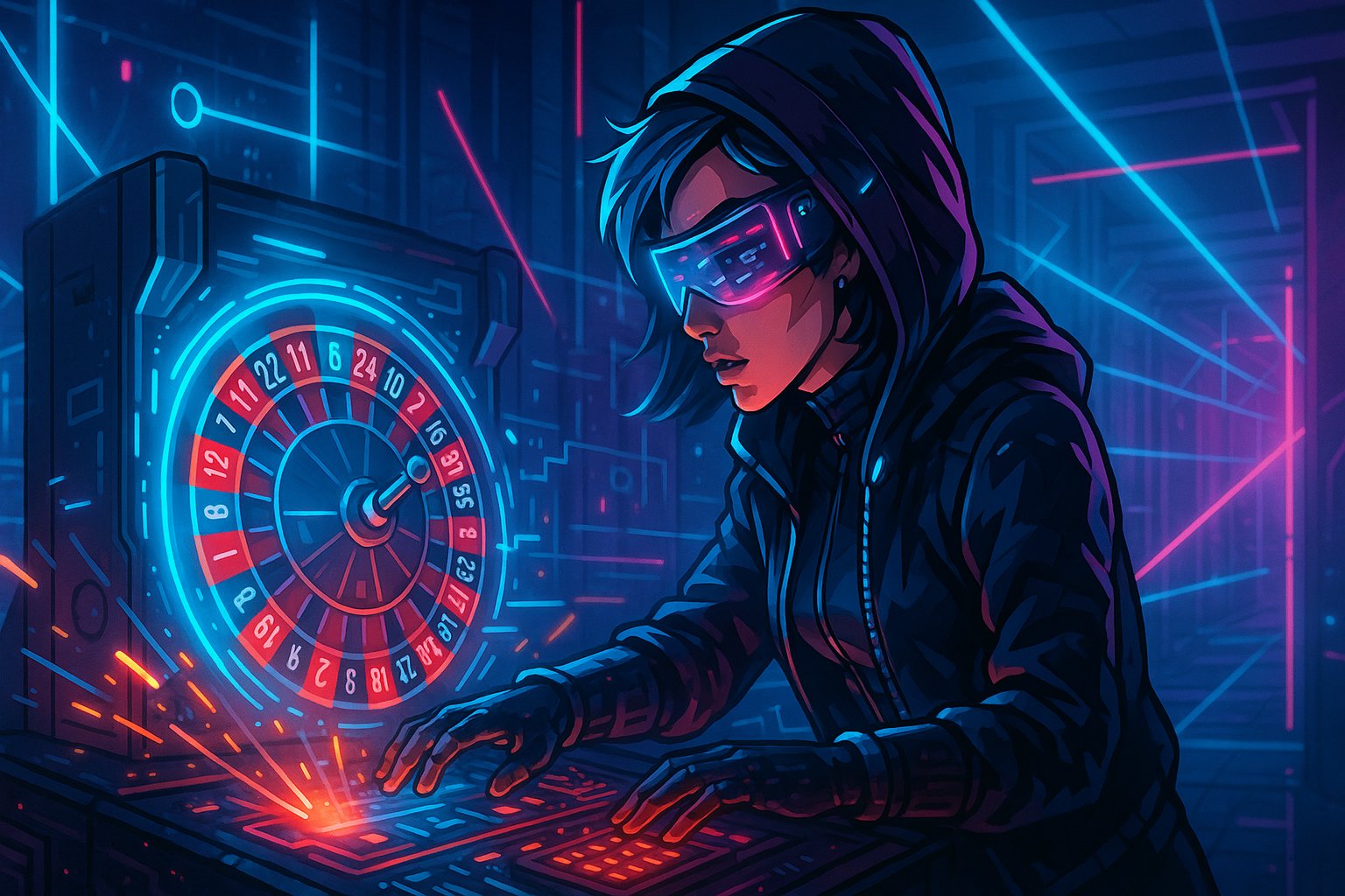 Pemain esports fokus di layar